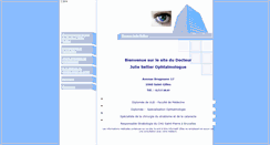 Desktop Screenshot of docteurjuliesellier.com